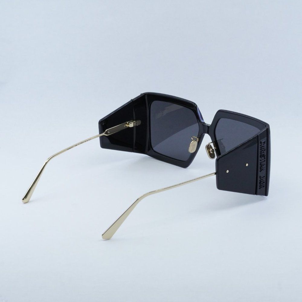 NEW DIOR DIORSOLAR S1U 10A0 BLACK GREY SUNGLASSES - Picture 12 of 13